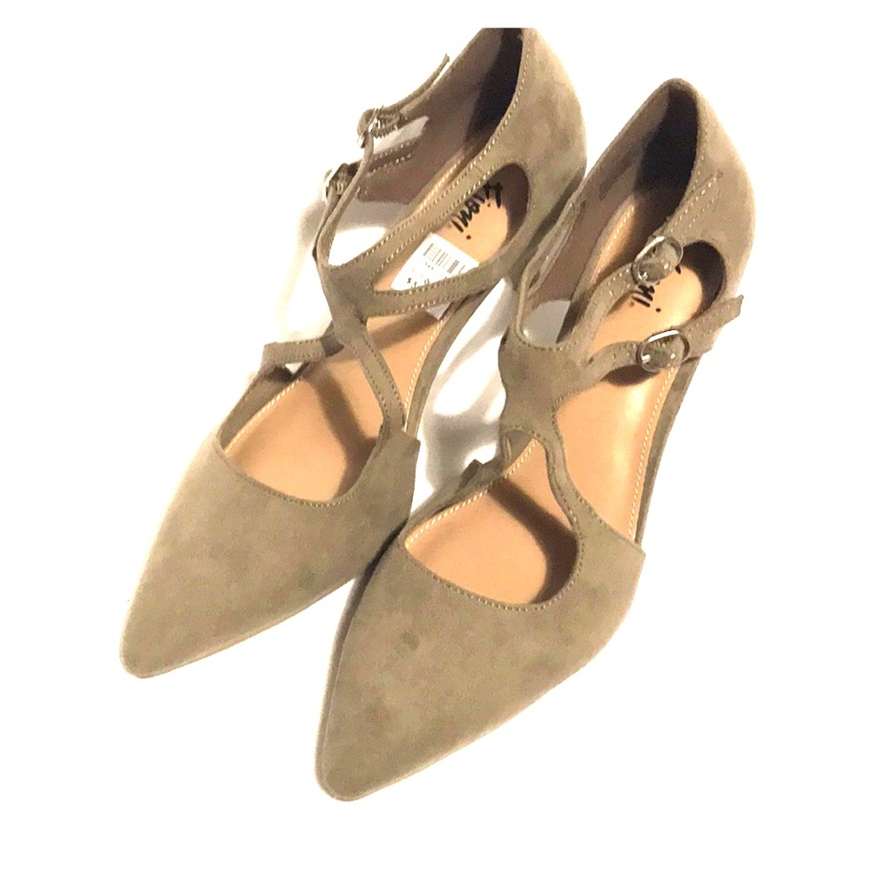 Fioni Taupe heels new